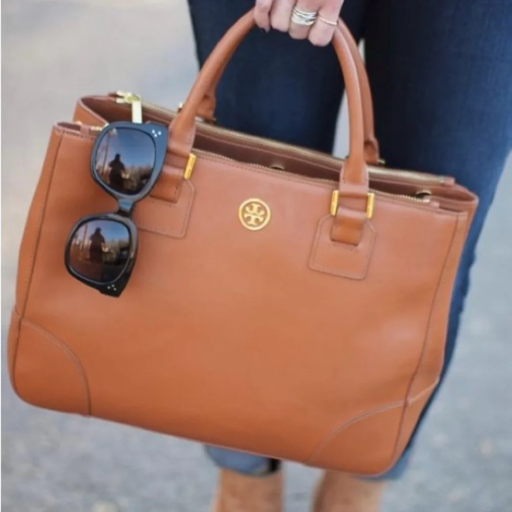 Tory Burch Robinson Double Zip tote
